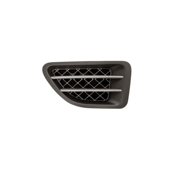 Grille pour aile avant gauche pour LAND ROVER RANGE ROVER SPORT (LR320) 2005-2009, foncée/argentée, grise, Mod. Supercharged, Neuve