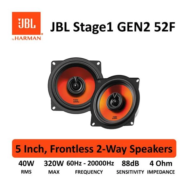 Haut-parleurs 2v coaxial 13cm STAGE 152F - JBL