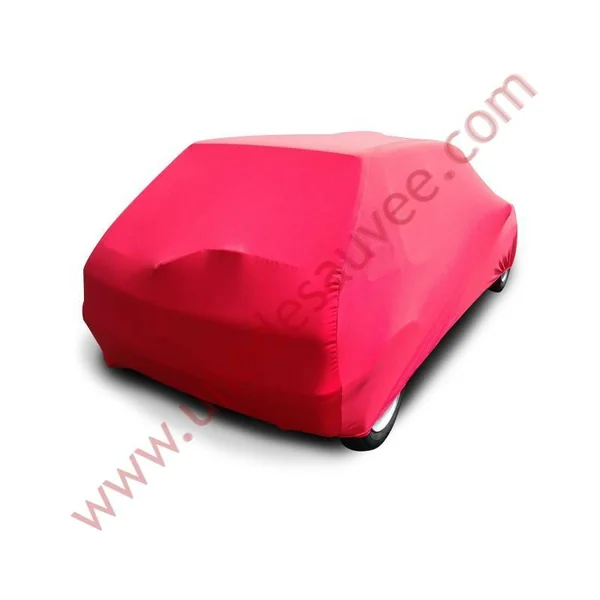 HOUSSE PROTECTION ROUGE TISSU JERSEY INTÉRIEUR PEUGEOT 205 GTI - CTI - RALLYE