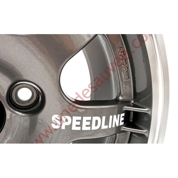 JANTE PTS ANTHRACITE SPEEDLINE 6.75 SL434 PEUGEOT 106 306 309 205 GTI CTI GTI 16 RALLYE SANS CABOCHON