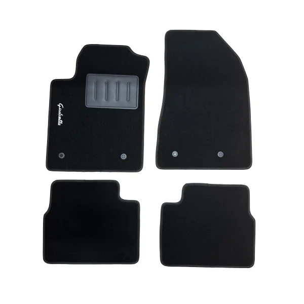 Kit 4 Tapis de sol Auto pour ALFA ROMEO GIULIETTA de 2010 à 2013, sigle GIULIETTA, sans CLIPS, Neuf