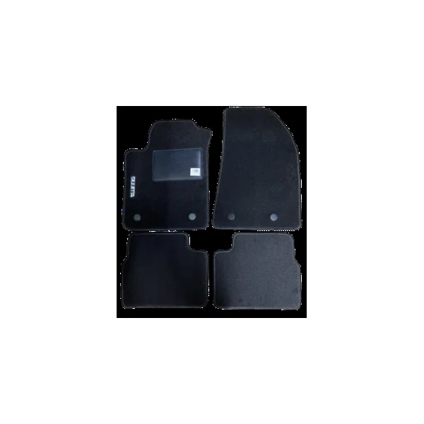 Kit 4 Tapis de sol Auto pour ALFA ROMEO GIULIETTA depuis 2016, sigle GIULIETTA, avec CLIPS, Neuf