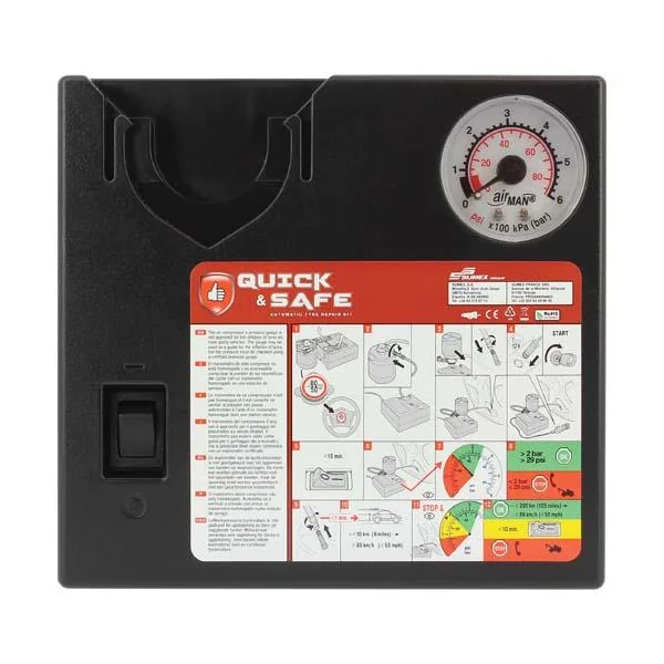 Kit anti crevaison automatique 450 ml - QUICK&SA