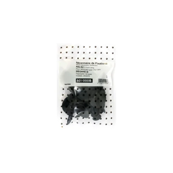 Kit de fixation assemblage Aile avant pour RENAULT MEGANE III - 2008 à 2016 (tous modèles) sauf CC