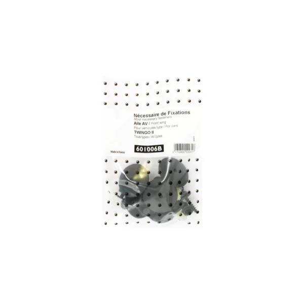Kit de fixation assemblage Aile avant pour RENAULT TWINGO II - 2007 à 2014 Tous modèles Neuf