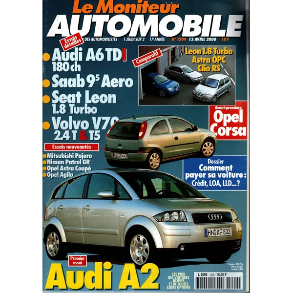 Le Moniteur Automobile N°1209- 13 Avril 200