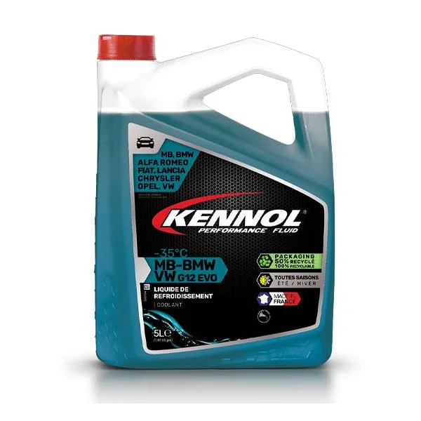Liquide de refroidissement -35 mb bmw vw evo 5l - KENNOL