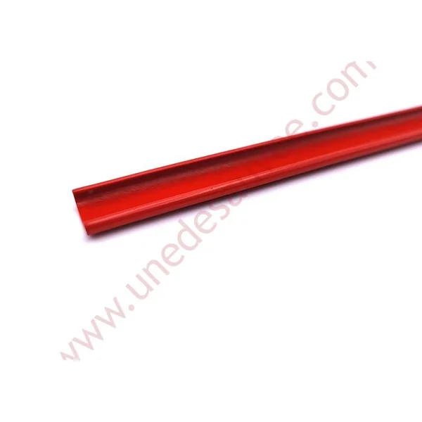 LISERÉS ROUGES BAGUETTES ALUMINIUM PARE-CHOCS ARRIERE PEUGEOT 205 GTI CTI