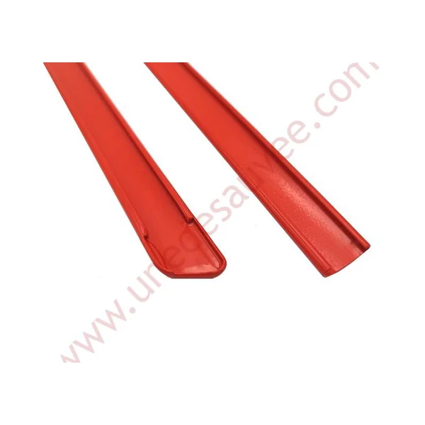 LISERÉS ROUGES BAGUETTES ALUMINIUM PARE-CHOCS ARRIERE PEUGEOT 205 GTI CTI