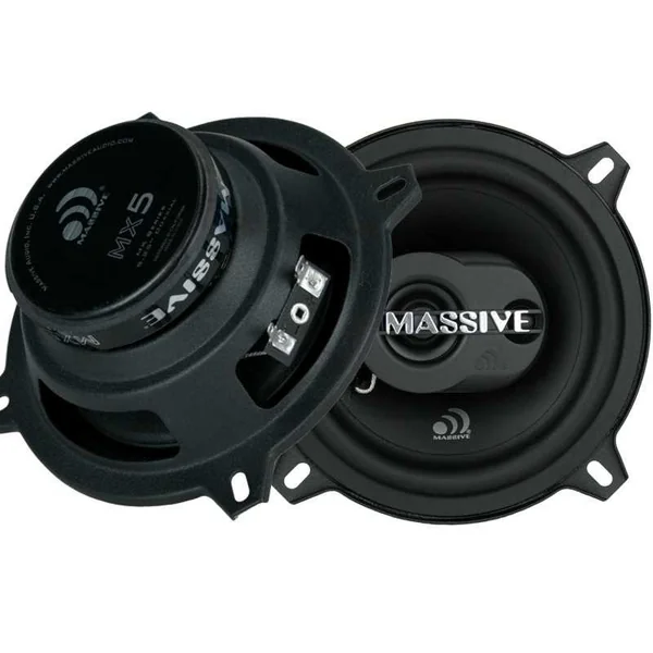 Massive Audio MX5 (Paire de 13 cm, 40 WRMS, 3 Voies)
