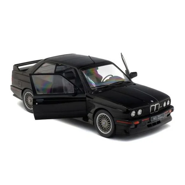 Miniature Voiture BMW E30 Black 1/18ème - SOLIDO