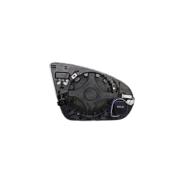 Miroir de rétroviseur extérieur gauche pour MERCEDES CLASSE A depuis 2018 (W177), asphérique, dégivrant, avec support de fixation, BLIS, Neuf