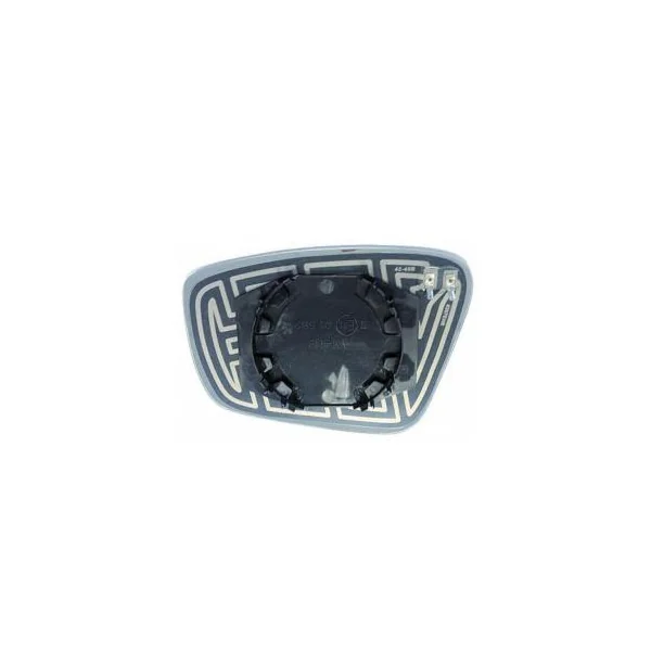 Miroir Glace de rétroviseur extérieur droit pour SEAT MII, depuis 2012, dégivrant, avec support de fixation, neuf