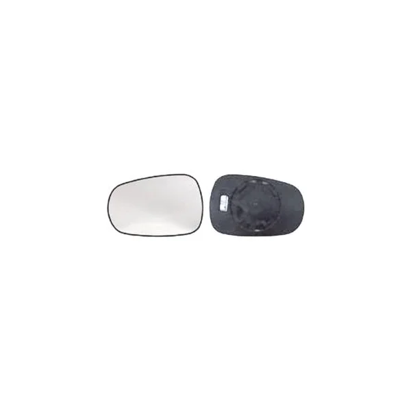 Miroir Glace de rétroviseur gauche pour RENAULT MEGANE I phase 2, 1999-2002, asphérique, dégivrant, Neuf