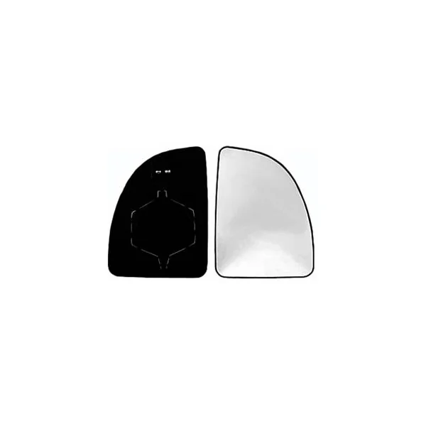 Miroir Glace rétroviseur droit FIAT DUCATO II phase 2, 2002-2006 verre supérieur dégivrant à clipser