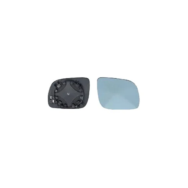 Miroir Glace rétroviseur droit pour AUDI A3 I phase 1, 1996-2000, (petit modèle), bleu, à clipser