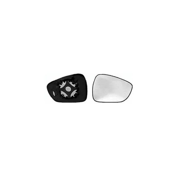 Miroir Glace rétroviseur droit pour PEUGEOT 508 I phase 1, 2011-2014, dégivrant, à clipser, Neuf