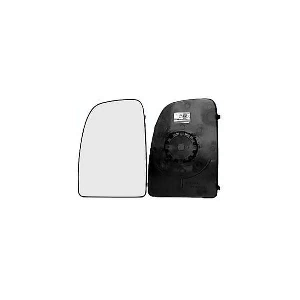 Miroir Glace rétroviseur gauche pour FIAT DUCATO III phase 2 2014-2023, verre supérieur, dégivrant