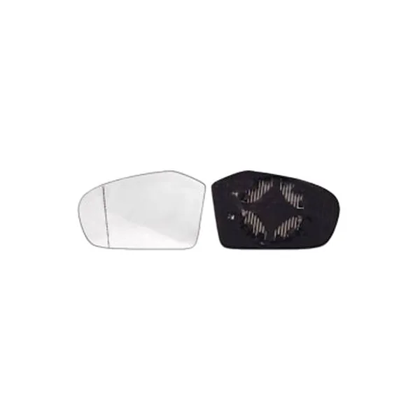 Miroir Glace rétroviseur gauche pour MERCEDES (W169) CLASSE A, 2004-2008 dégivrant, asphérique, Neuf