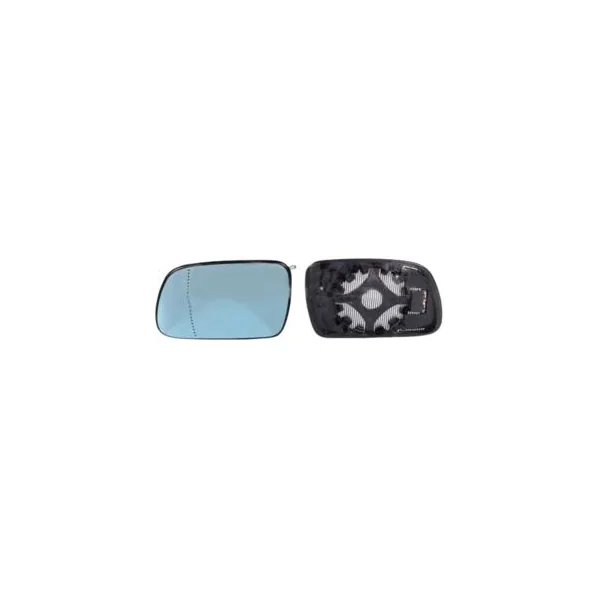 Miroir Glace rétroviseur gauche pour PEUGEOT 407, 2004-2011, bleu, dégivrant, asphérique, Neuf