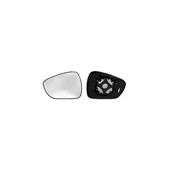 Miroir Glace rétroviseur gauche pour PEUGEOT 508 I phase 2, 2014-2018, dégivrant, à clipser, Neuf