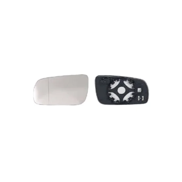 Miroir Glace rétroviseur gauche pour SKODA OCTAVIA I ph. 2 2000-2004, dégivrant, asphérique, Grand