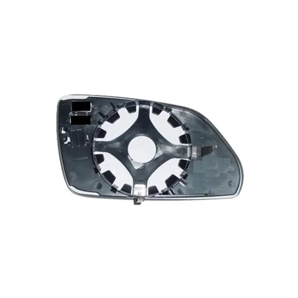 Miroir Glace rétroviseur gauche pour SKODA OCTAVIA II ph. 1 2004-2009, asphérique, Neuf