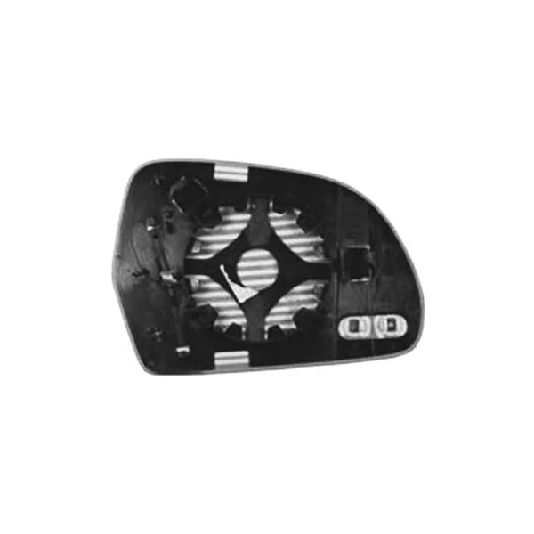 Miroir Glace rétroviseur gauche pour SKODA OCTAVIA II ph. 2 2009-2013, dégivrant, asphérique, Neuf