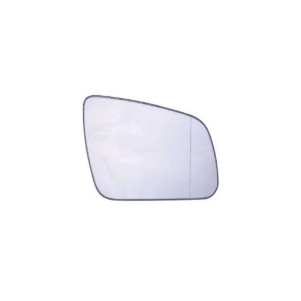 Miroir/Glace rétroviseur gauche pour MERCEDES CLASSE E 2009-2012, asphérique, dégivrant, avec plaque, Neuf