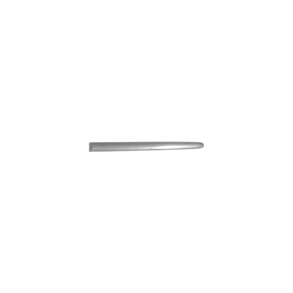 Moulure de porte arrière gauche pour PEUGEOT 206 ph.2, 2003-2009, modèle 5 portes, Noir lisse à apprêter, Neuve