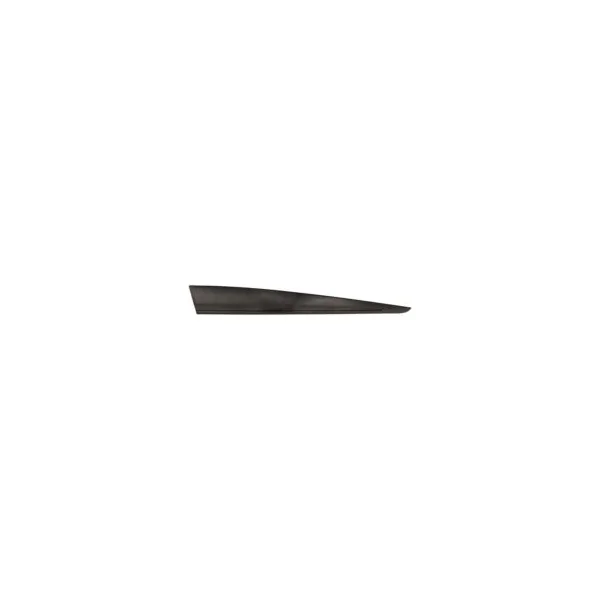 Moulure de porte avant droite pour RENAULT CLIO IV phase 1, 2012-2016, sans trous profil, Noire, Neuve