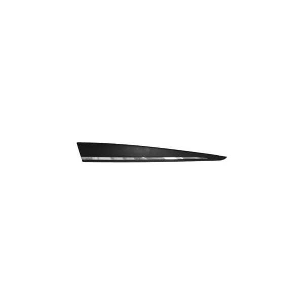 Moulure de porte avant droite à peindre pour RENAULT CLIO IV phase 1, 2012-2016, avec profil chromé, Neuve