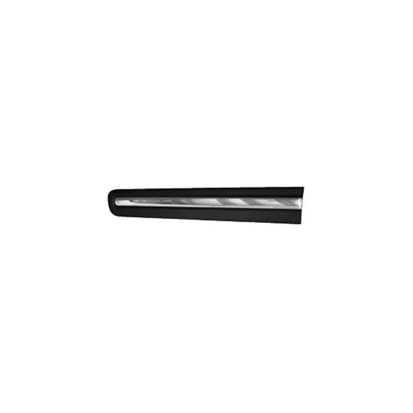 Moulure porte avant gauche pour FIAT 500L phase 1, 2012-2017, noire & chromée, baguette Neuve