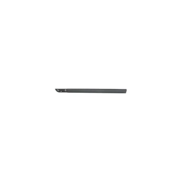 Moulure/baguette porte avant gauche pour RENAULT MEGANE II, 2002-2008, noire, 5 portes, trou sigle