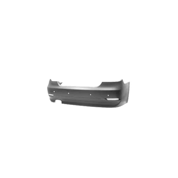 Pare chocs arrière pour BMW Serie 5 E60, 2003-2007, trous radar + supports, Neuf à peindre