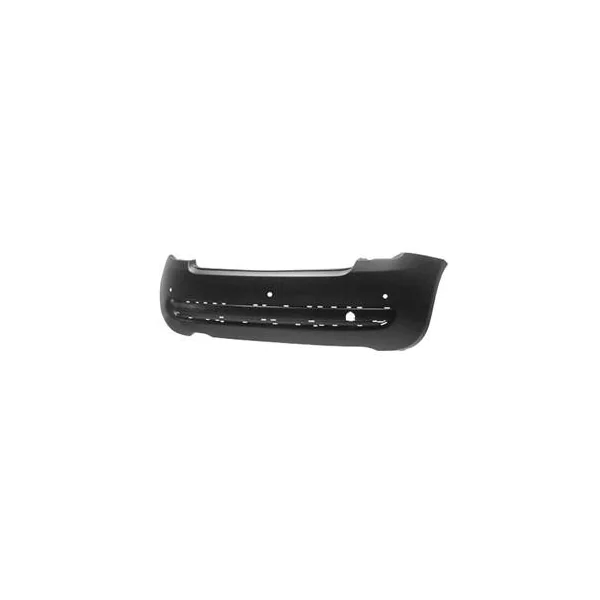 Pare chocs arrière pour FIAT 500 phase 1, 2012-2015, (trous moulure & radar x3), Neuf à peindre