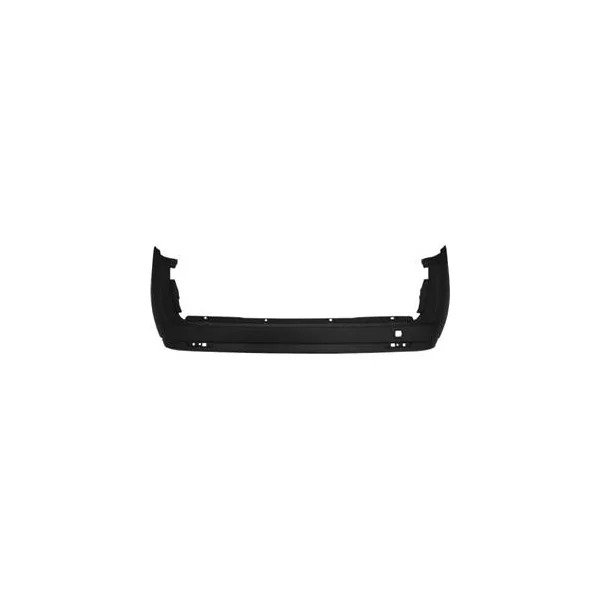 Pare chocs arrière pour FIAT DOBLO II phase 1, 2010-2014, (2 portes arrière), noir, Neuf