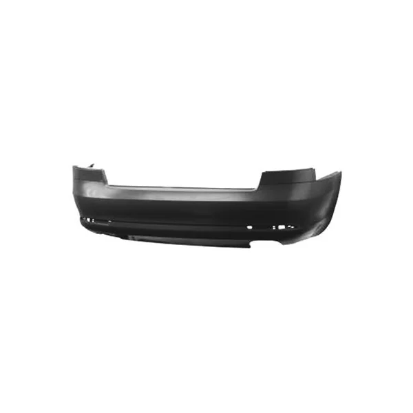 Pare chocs arrière pour SKODA OCTAVIA II ph. 2 2009-2013, Noir lisse, Mod. S.W., Neuf