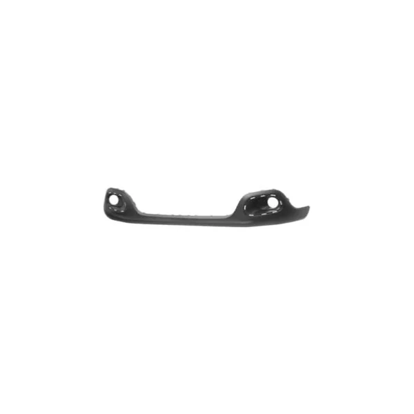 Pare chocs avant pour CITROËN C3 III phase 2 depuis 2020, partie inférieure, Noire plastique