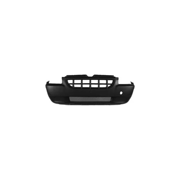 Pare chocs avant pour FIAT DOBLO I phase 1, 2001-2005, grille de calandre inférieure, gris, Neuf