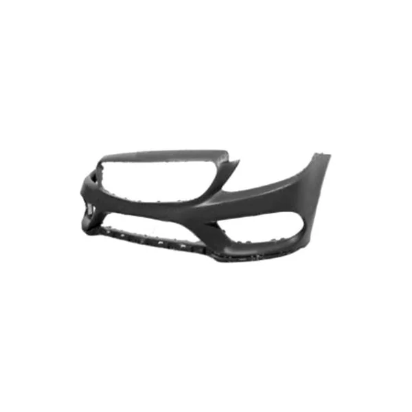 Pare chocs avant pour MERCEDES (W205) CLASSE C ph. 1 2014-2018, Mod. AMG, trou de caméra, Neuf