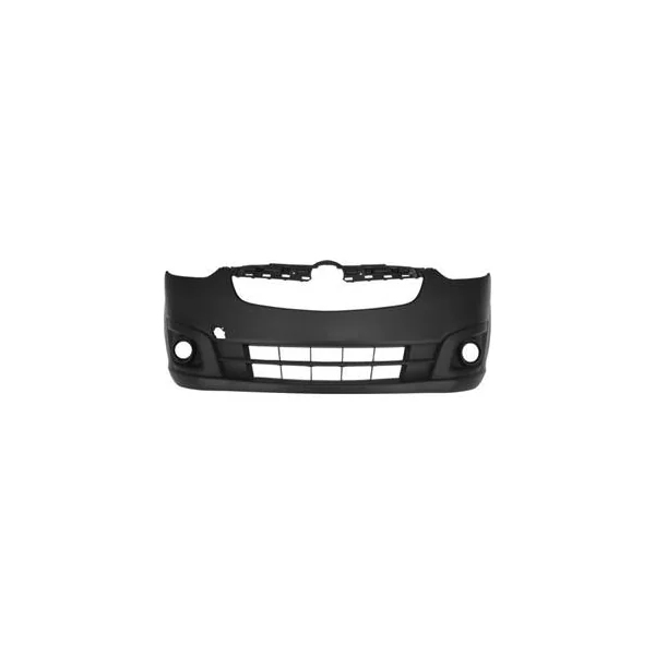 Pare chocs avant pour OPEL COMBO depuis 2012, trous feux antibrouillard, noir, Neuf