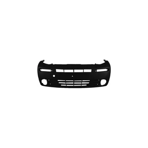 Pare chocs avant pour OPEL VIVARO I phase 1, 2001-2006, noir, trous feux antibrouillard, Neuf