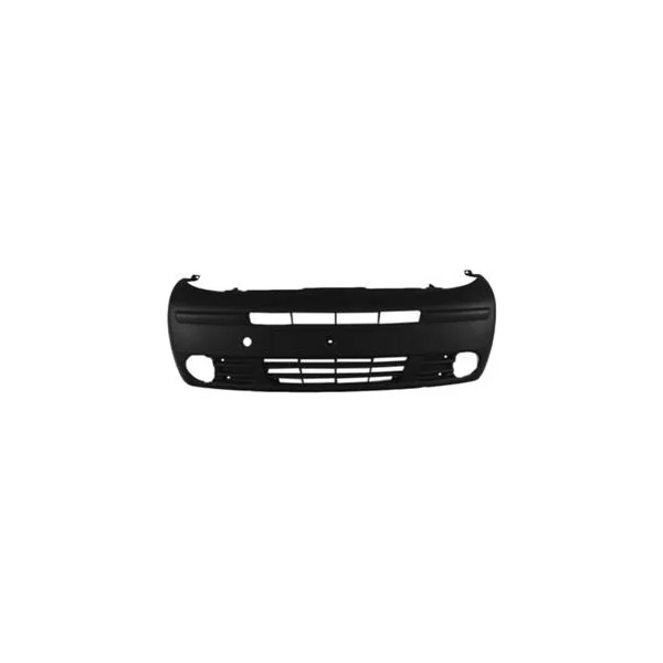 Pare chocs avant pour RENAULT TRAFIC II phase 1, 2001-2006, gris, trous feux antibrouillard, Neuf