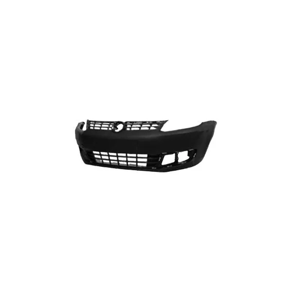Pare chocs avant pour VOLKSWAGEN CADDY III phase 2, 2010-2015, noir, (modèle Van), Neuf