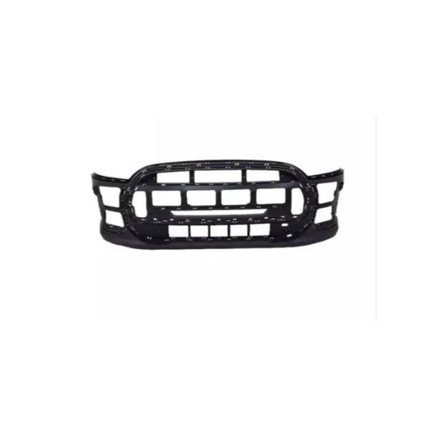 Pare-chocs avant, noir texturé pour MINI ONE/COOPER F55-F56-F57 depuis 2021, Mod. 5 portes, avec trous radar et cache-crochet, Neuf à peindre