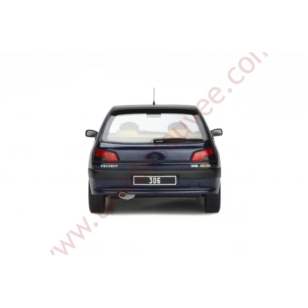 PEUGEOT 306 EDEN PARK BLEU 1995 1/18 VOITURE MINIATURE OTTO