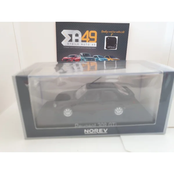 Peugeot 309 GTi 1987 Noir 1/43