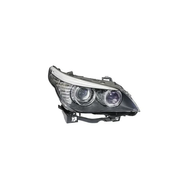 Phare optique avant droit pour BMW Serie 5 E60-E61 RY, 2007-2010, H7+H7, Neuf