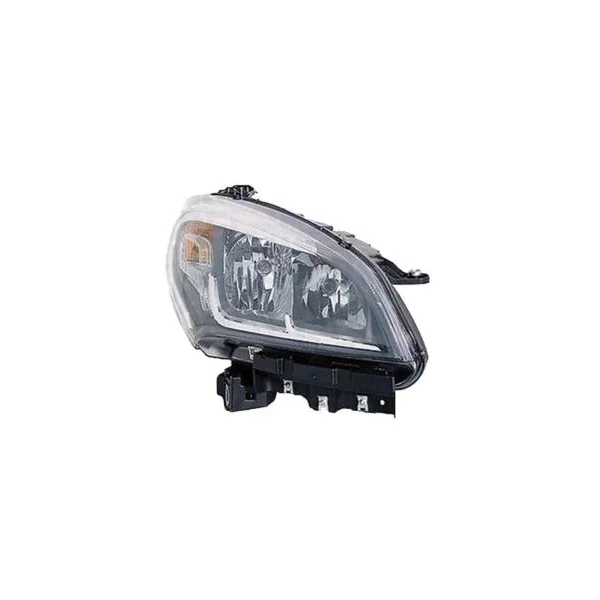 Phare Optique avant droit pour FIAT DOBLO II phase 2 2015-2022, H7+H7, Neuf